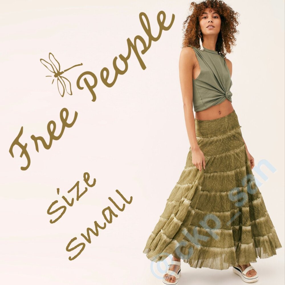 NWOT Free People Stuck In A Moment Skirt Sz S